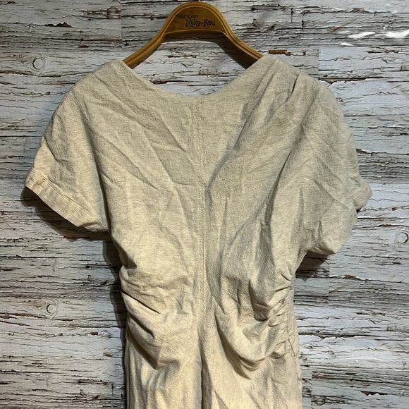 Zara cream colour maternity dress size medium - Picture 3 of 8